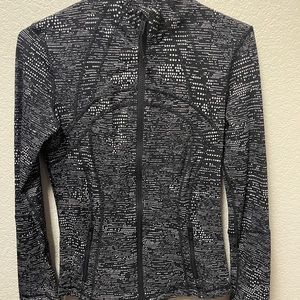 Black and white lulu jacket